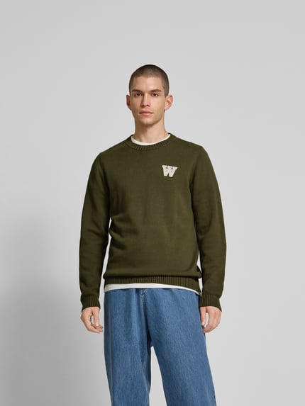 Wood Wood Relaxed Fit Strickpullover aus reiner Baumwolle Hazel 4