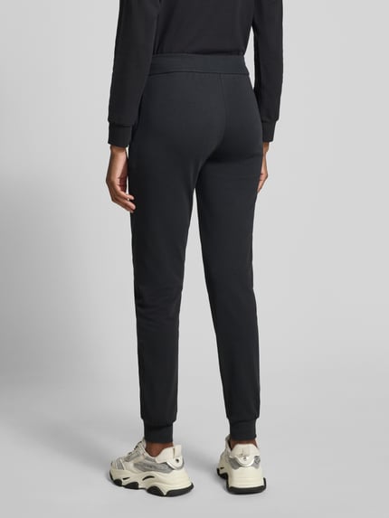 HUGO Regular fit joggingbroek van katoenmix Zwart - 5