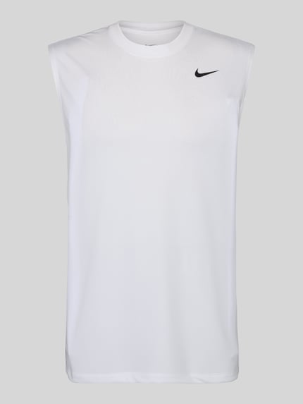 Productfoto, wit Regular Fit T-Shirt met logo- en motiefprint van Nike Heren sportshirt, gladde textuur