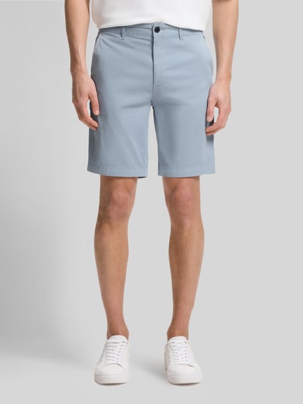 BOSS Orange Slim Fit Chinoshorts aus Baumwoll-mix  Hellblau 4