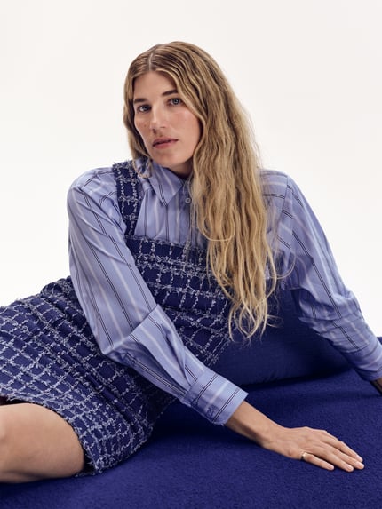 P&C* curated by Veronika Heilbrunner Minikleid in Tweed-Optik Royal 6