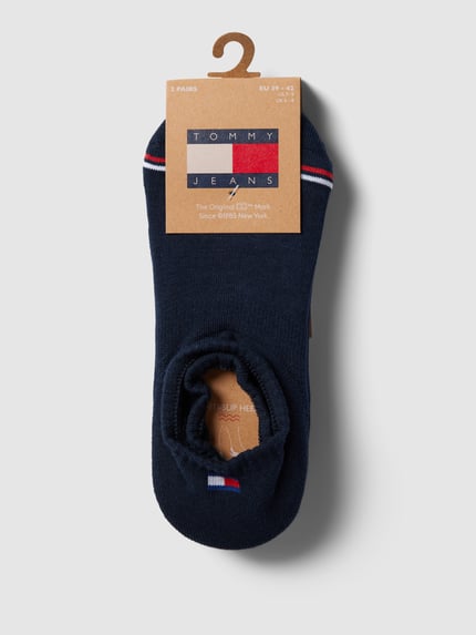 Tommy Hilfiger Füsslinge mit Kontraststreifen im 2er-Pack Marine 3