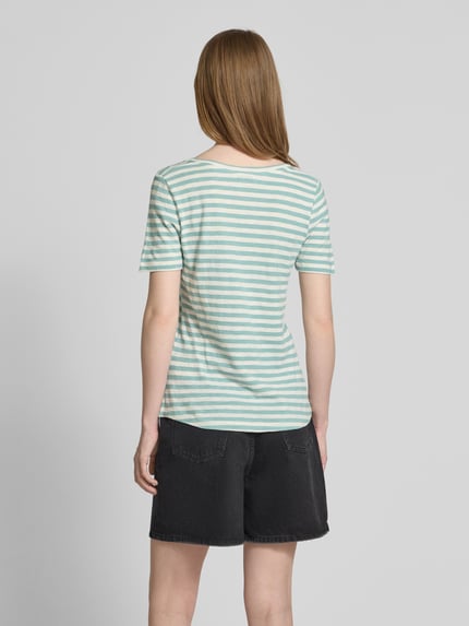 Marc O'Polo Regular fit T-shirt van puur katoen Mintgroen - 5