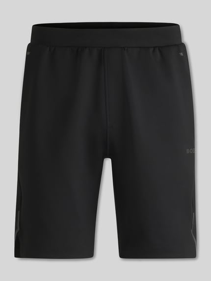 Regular Fit Sweatshorts aus schnell trocknendem Gewebe Modell 'HECON ACTIVE' Shop The Look MANNEQUINE