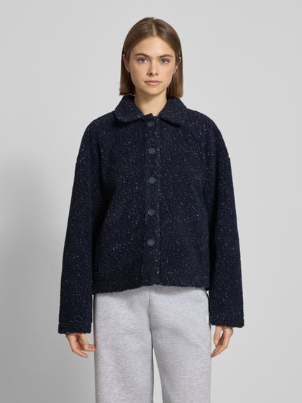 REVIEW Jacke mit Teddyfell Marine 4