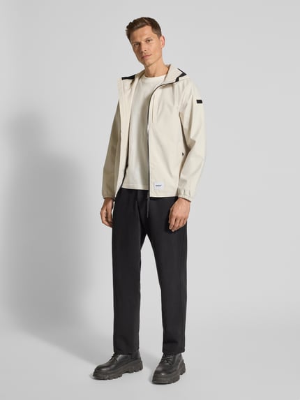 khujo Windbreaker mit Kapuze Modell 'Hamza' Kitt 1