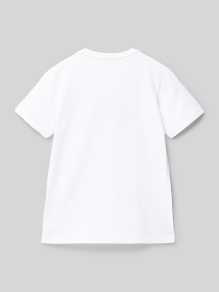 Quiksilver T-shirt z nadrukiem z logo Biały 3
