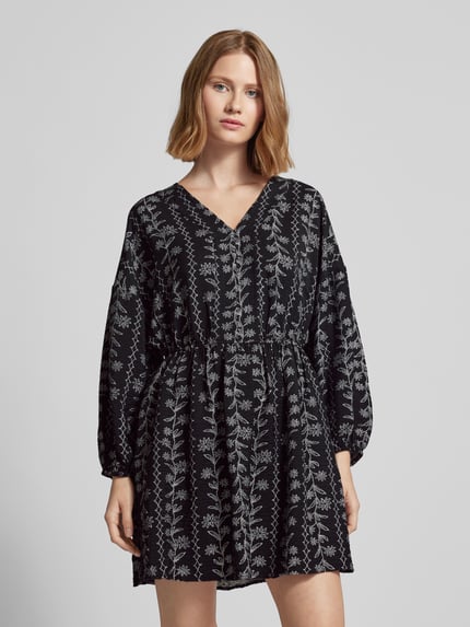 Jake*s Studio Woman Minikleid mit gelegten Falten Black 4
