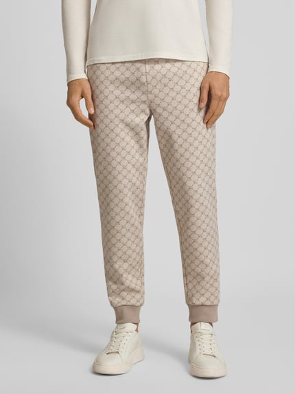 JOOP! COLLECTION Sweatpants mit elastischem Bund Modell 'Eliton' Sand 4
