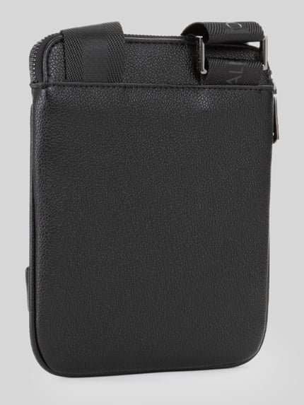 Valentino Bags Torba na ramię z wytłoczonym logo model 'ELITE' Czarny 2