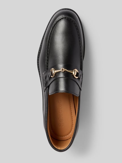 Selected Loafer aus echtem Leder Modell 'BLAKE' Black 3