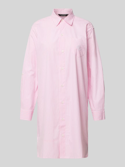 Lauren Ralph Lauren Nachthemd met borstzak Roze - 1