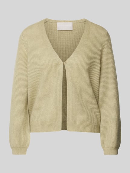 Hemisphere Strickjacke aus reinem Kaschmir Schilf 2