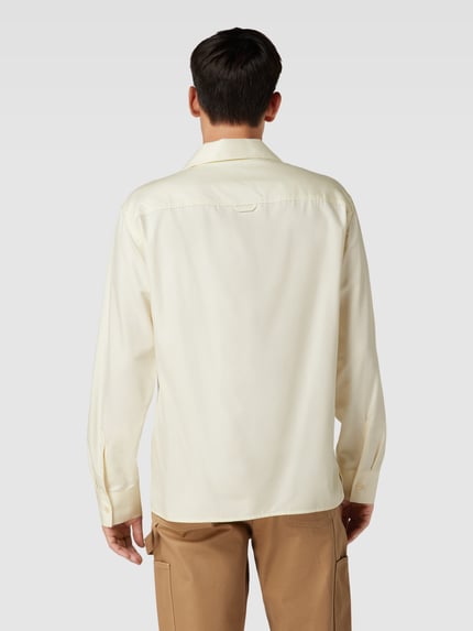 Filippa K Regular fit vrijetijdsoverhemd met platte kraag, model 'resort' Wit - 5