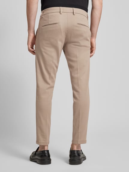 DRYKORN Tapered Fit Stoffhose mit Gürtelschlaufen Modell 'AJEND' Beige 5
