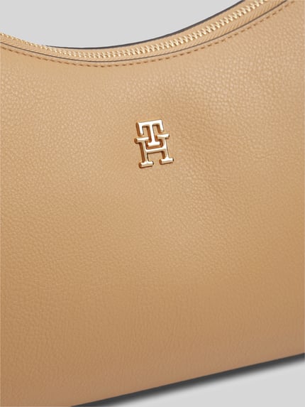 Tommy Hilfiger Henkeltasche in Leder-Optik Modell 'TH ICON SHOULDER BAG' Beige 3