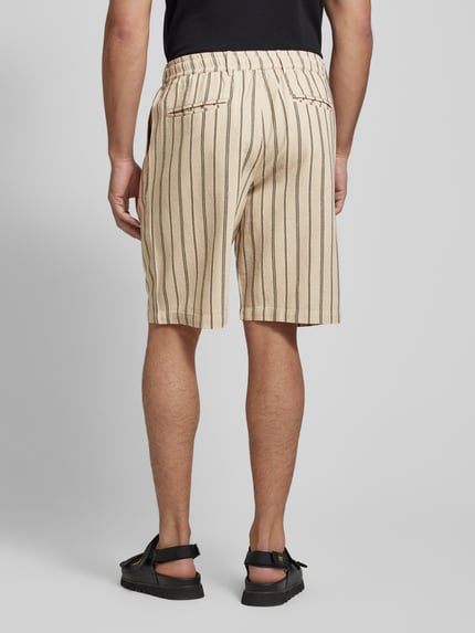 Thinking Mu Shorts mit Tunnelzug Modell 'CANVAS' Offwhite 5