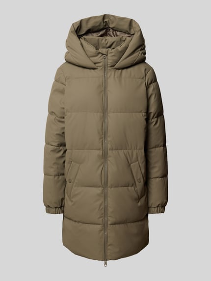VERO MODA Puffer Coat mit Kapuze Oliv 2