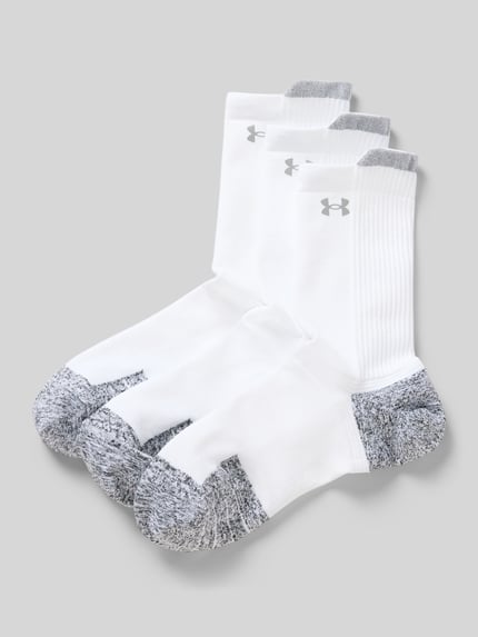 Under Armour Skarpety z elastycznym pasem w zestaw 3 szt. Biały 1