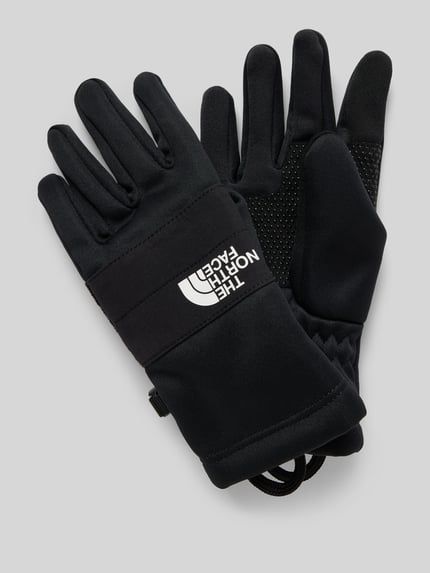 The North Face Rękawiczki z logo model ‘KIDS SIERRA ETIP GLOVE’ Czarny 1