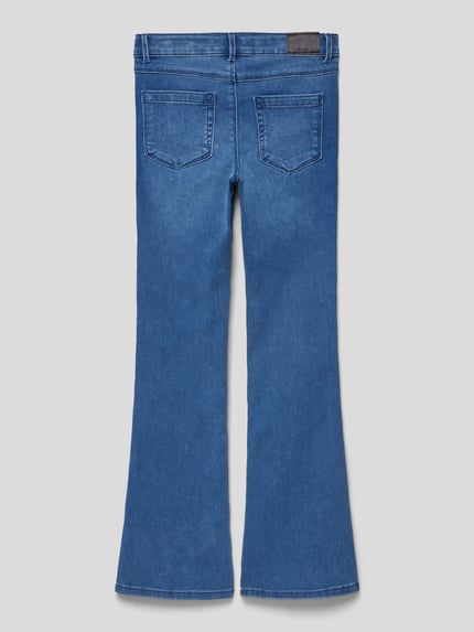ONLY Flared cut jeans met 5-pocketmodel, model 'KONROYAL' Jeansblauw - 3