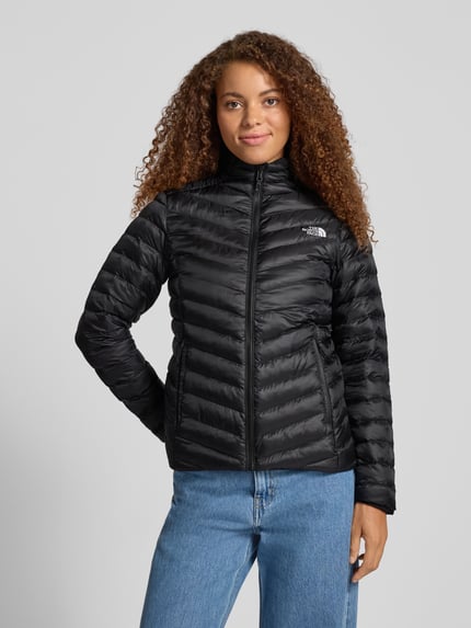The North Face Regular Fit Steppjacke mit Logo-Stitching Modell 'HUILA' Black 4