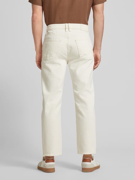 MANGO Jeans mit Label-Patch Modell 'TANGER' Offwhite 5