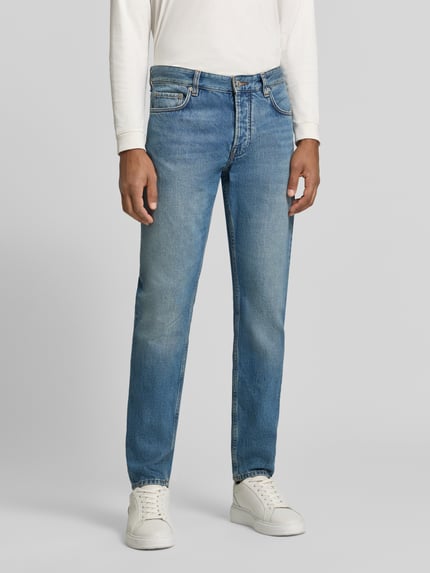 Emporio Armani Straight Fit Jeans im 5-Pocket-Design Ocean 4