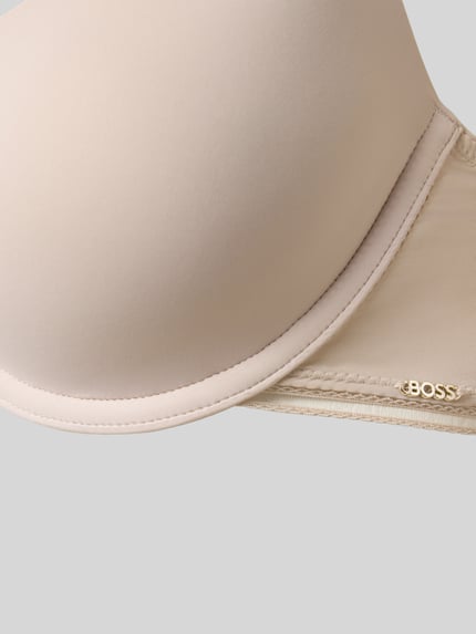 BOSS Beha met voorgevormde cup, model 'DEMI_B.PURE' Beige - 2