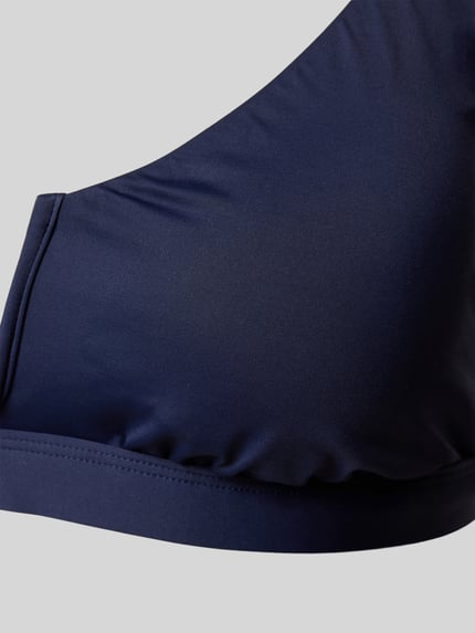 Lauren Ralph Lauren Bustier-Bikini-Oberteil mit V-Ausschnitt Modell 'BEACH CLUB' Dunkelblau 2