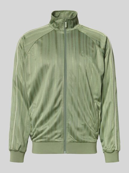 Regular Fit Sweatjacke mit Stehkragen Shop The Look MANNEQUINE