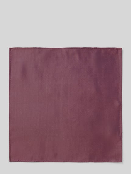 Blick Einstecktuch aus reiner Seide Rose 1