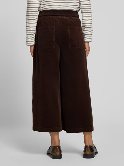 FREE/QUENT Culotte mit Eingrifftaschen Modell 'Olana' Dunkelbraun 5