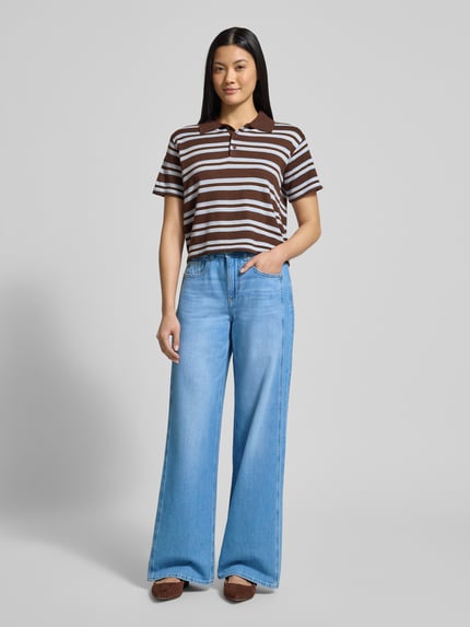 Brax Jeans met wijde Benen model 'MORGAN' Lichtblauw - 1