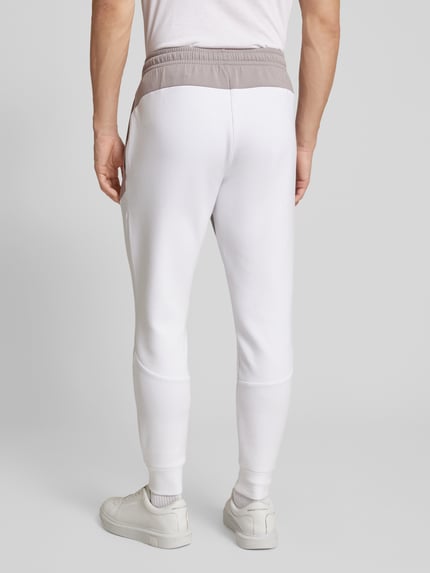 Under Armour Sweatpants met labelprint Lichtgrijs - 5