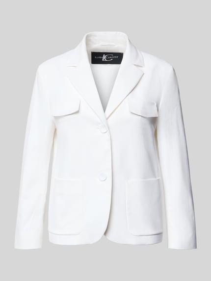 Slim Fit Blazer mit Reverskragen Shop The Look MANNEQUINE