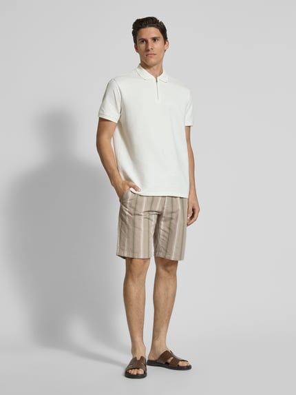 MCNEAL Regular Fit Shorts mit Gesäßtasche Lind 1