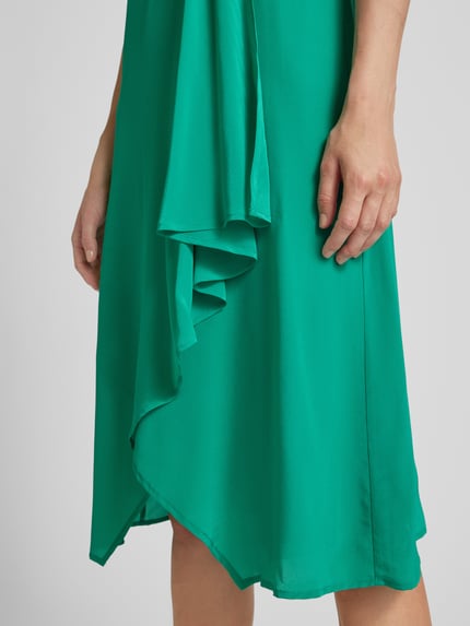 Liu Jo Black Cocktailjurk van viscose in effen design Groen - 3