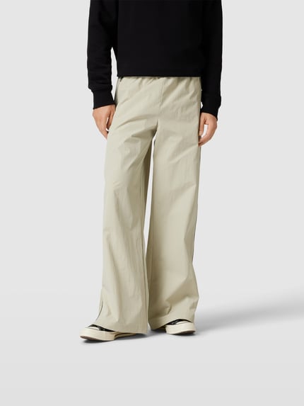 HAN Kjobenhavn Joggingbroek met ritszakken Offwhite - 4