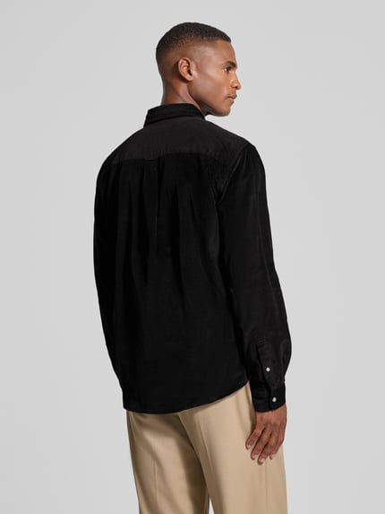 MCNEAL Freizeithemd mit Knopfleiste Black 5