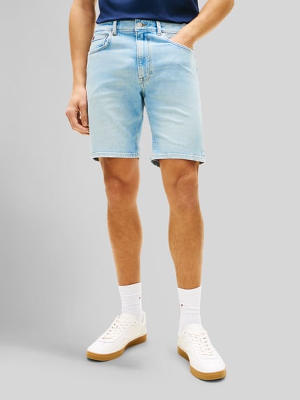 Tommy Hilfiger Straight Leg Jeansshorts mit 5-Pocket-Design Jeansblau 4