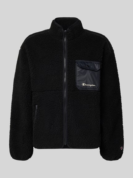 Champion Sweatjacke aus Teddyfell Black 2