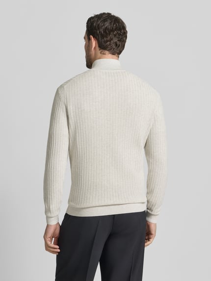 Christian Berg Men Regular fit schipperstrui van puur katoen Offwhite - 5