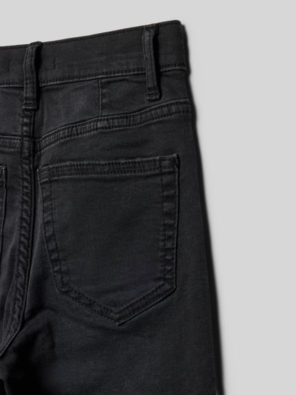 s.Oliver RED LABEL Flared jeans van katoenmix, model 'BEVERLY' Zwart - 2