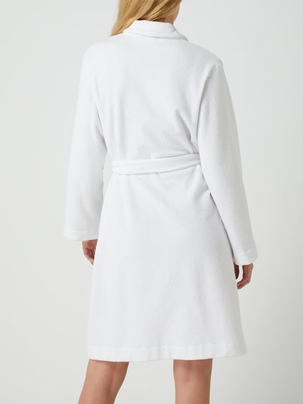 HANRO Bademantel aus Frottee Modell Robe Selection Weiss 6