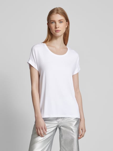 ONLY T-shirt z okrągłym dekoltem model 'MOSTER' Biały 4