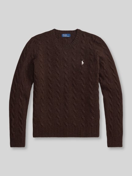 Polo Ralph Lauren Regular Fit Pullover aus Woll-Kaschmir-Mix Black 2