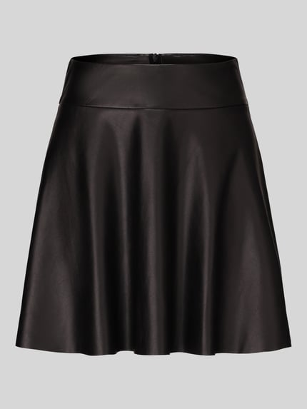 ONLY Mini-rok op de taille Zwart - 2