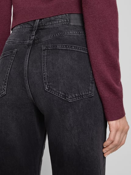 s.Oliver RED LABEL Wide fit jeans van katoenmix, model 'SURI' Antraciet - 3