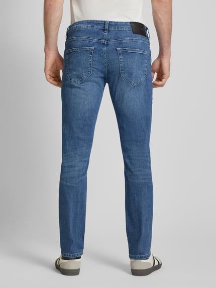 ONLY & SONS Jeansy o kroju slim fit z 5 kieszeniami model ‘LOOM’ Jeansowy niebieski 5